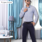 Classic Light Blue Formal Shirt - Image 4