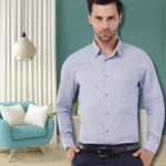 Classic Light Blue Formal Shirt - Image 2